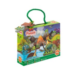 PUZZLE 39Χ29cm 45τμχ DINOSAURS