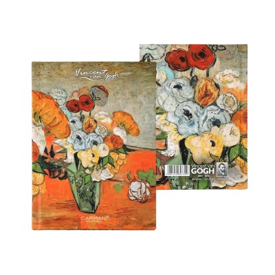 ΣΗΜΕΙΩΜΑΤΑΡΙΟ CARMANI V.GOGH FLOWERS IN VASE