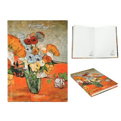 ΣΗΜΕΙΩΜΑΤΑΡΙΟ CARMANI V.GOGH FLOWERS IN VASE