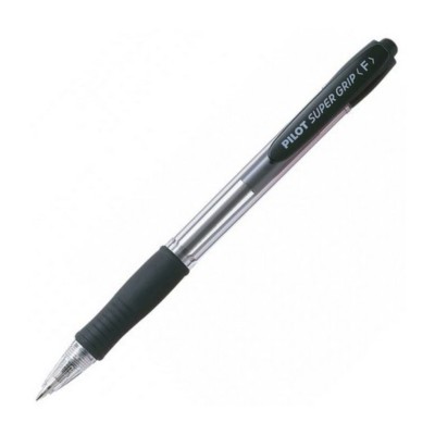 ΣΤΥΛΟ PILOT SUPER GRIP FINE 0.7 ΜΑΥΡΟ