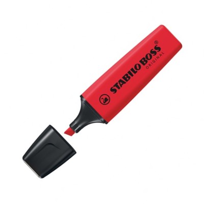 ΜΑΡΚΑΔΟΡΟΣ ΥΠΟΓΡΑΜΜΙΣΕΩΣ STABILO BOSS 70/48 REAL RED