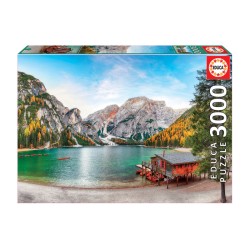 PUZZLE 3000 BRAIES LAKE AT...