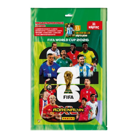 Panini World Cup 26 Adrenalyn Mega Starter Pack 