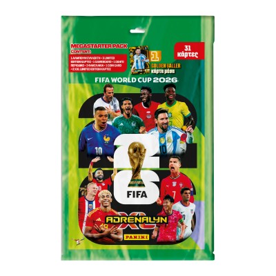 Panini World Cup 26 Adrenalyn Mega Starter Pack 