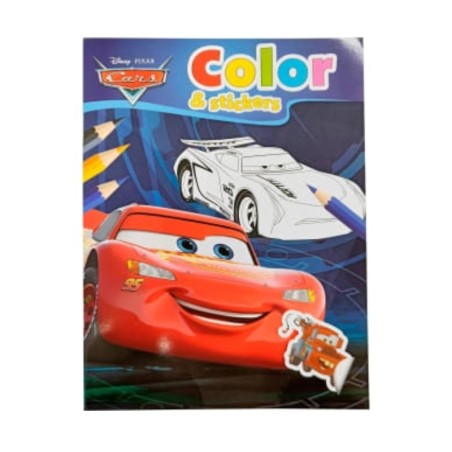 ΒΙΒΛΙΟ ΖΩΓΡΑΦΙΚΗΣ ΜΕ ΑΥΤΟΚΟΛΛΗΤΑ CARS
