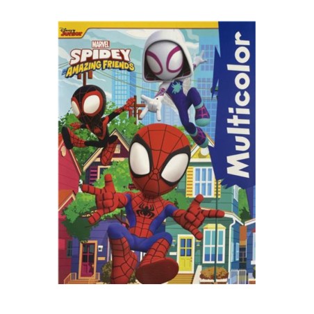 ΒΙΒΛΙΟ ΖΩΓΡΑΦΙΚΗΣ MULTICOLOR SPIDEY AND HIS AMAZING FRIENDS