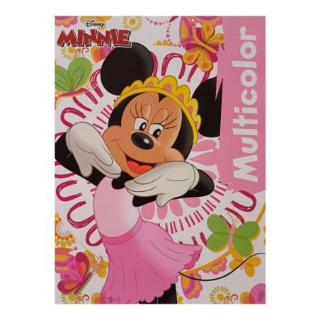ΒΙΒΛΙΟ ΖΩΓΡΑΦΙΚΗΣ MULTICOLOR MINNIE