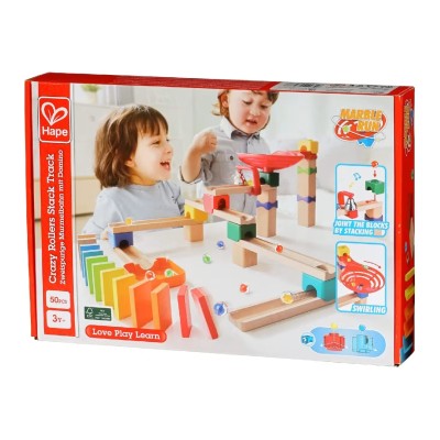 HAPE EARLY EXPLORER ΞΥΛΙΝΟ CRAZY ROLLERS STACK TRACK