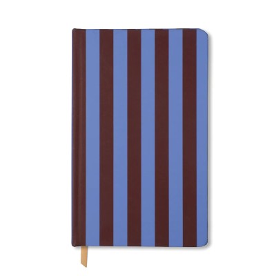 ΣΗΜΕΙΩΜΑΤΑΡΙΟ DESIGNWORKS INK SOFT TOUCH 13X21 ΡΙΓΕ 240ΣΕΛ. PURPLE+NUTMEG STRIPE