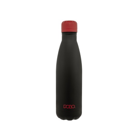 POLO ΘΕΡΜΟΣ STAINLESS STEEL 500ml DOS BLACK/RED(2033)