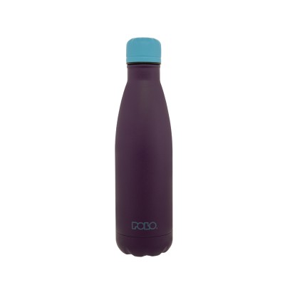 POLO ΘΕΡΜΟΣ STAINLESS STEEL 500ml DOS ΜΩΒ/ΣΙΕΛ(4859)