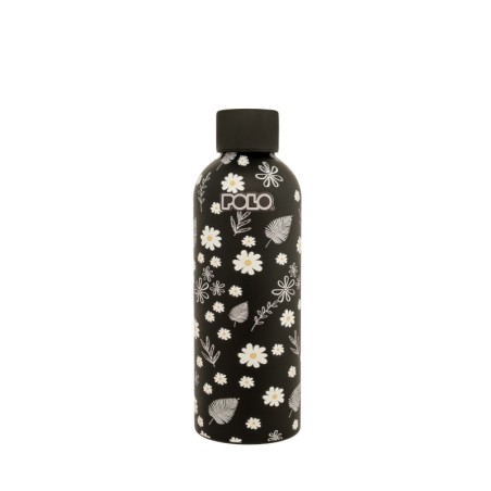 POLO ΘΕΡΜΟΣ STAINLESS STEEL 500ml BLOSSOM BLACK(8476)