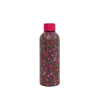 POLO ΘΕΡΜΟΣ STAINLESS STEEL 500ml BLOSSOM BLACK/RED(8480)