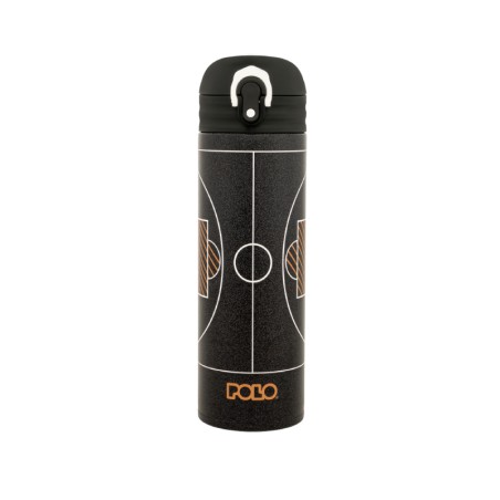 POLO ΘΕΡΜΟΣ STAINLESS STEEL 500ml JUNIOR BASKETBALL COURT(8423)