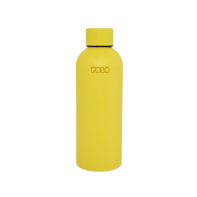 POLO ΘΕΡΜΟΣ STAINLESS STEEL 500ml SOLID ΚΙΤΡΙΝΟ(7100)