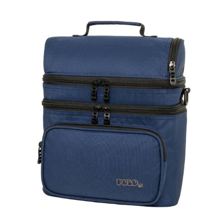 ΤΣΑΝΤΑΚΙ ΦΑΓΗΤΟΥ POLO DOUBLE COOLER ΣΚΟΥΡΟ ΜΠΛΕ(5000)