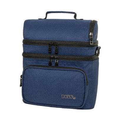 ΤΣΑΝΤΑΚΙ ΦΑΓΗΤΟΥ POLO DOUBLE COOLER ΣΚΟΥΡΟ ΜΠΛΕ(5000)