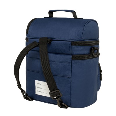 ΤΣΑΝΤΑΚΙ ΦΑΓΗΤΟΥ POLO DOUBLE COOLER ΣΚΟΥΡΟ ΜΠΛΕ(5000)