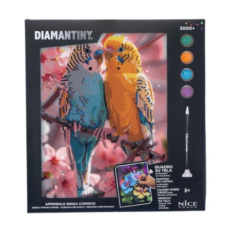 DIAMANTINY ΨΗΦΙΔΩΤΟ GEMS DIAMOND PAINTING QUADRO ΠΟΥΛΙΑ-ΠΑΠΑΓΑΛΑΚΙΑ