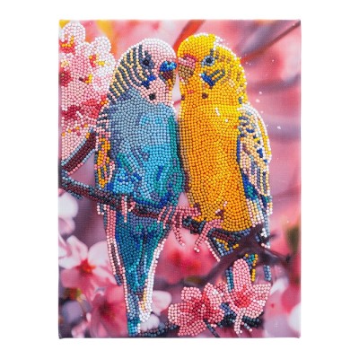 DIAMANTINY ΨΗΦΙΔΩΤΟ GEMS DIAMOND PAINTING QUADRO ΠΟΥΛΙΑ-ΠΑΠΑΓΑΛΑΚΙΑ