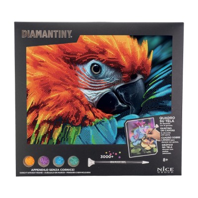 DIAMANTINY ΨΗΦΙΔΩΤΟ GEMS DIAMOND PAINTING QUADRO ΠΟΥΛΙΑ-ΠΑΠΑΓΑΛΟΣ