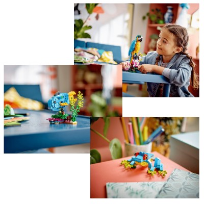 LEGO CREATOR 3in1 EXOTIC PARROT(31136)