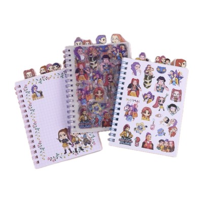 OEM DEMON HUNTERS STICKERS NOTEBOOK ΔΙΑΦ.ΣΧ.(ΤΥΧ.ΕΠΙΛ.ΣΧ.)