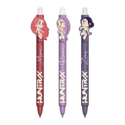ΣΕΤ ERASABLE INK PENS K-POP DEMON HUNTERS 3τμχ.
