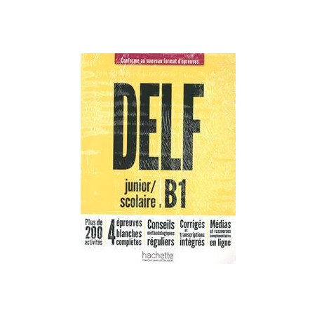 DELF SCOLAIRE AND JUNIOR B1 SUPER PACK NOUVEAU FORMAT 2021