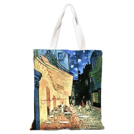 ΤΣΑΝΤΑ CANVAS 30X40 VAN GOGH CAFE LA NUIT