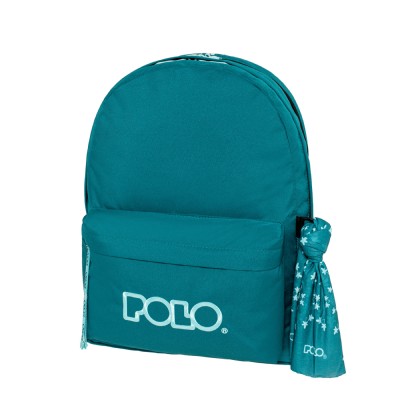 ΣΑΚΙΔΙΟ ΠΛΑΤΗΣ POLO ORIGINAL DOUBLE SCARF 2 ΘΗΚΕΣ AIR BLUE/PETROL(5853)