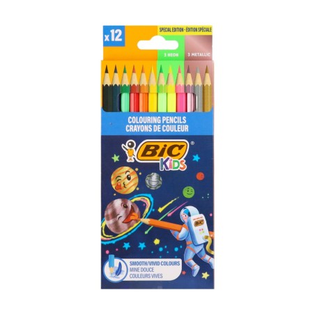 ΞΥΛΟΜΠΟΓΙΕΣ BIC COSMO 12χρ. SPECIAL EDITION(3NEON+3METALLIC COL.)