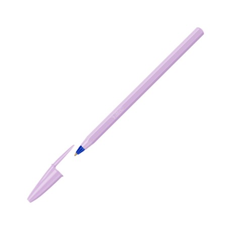 ΣΤΥΛΟ BIC CRISTAL PASTEL LILAC 1.0mm(BLUE INK)