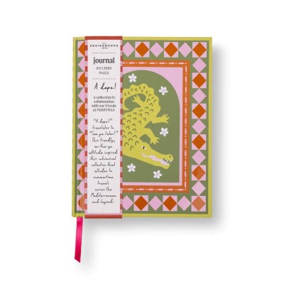 ΣΗΜΕΙΩΜΑΤΑΡΙΟ DESIGNWORKS INK A5 ΡΙΓΕ 192ΣΕΛ. CROCODILE