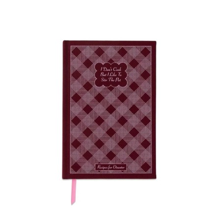 ΣΗΜΕΙΩΜΑΤΑΡΙΟ DESIGNWORKS INK SELF HELP JOURNAL 240ΣΕΛ. 13X21cm"I DON'T COOK BUT I LIKE TO STIR THE POT"