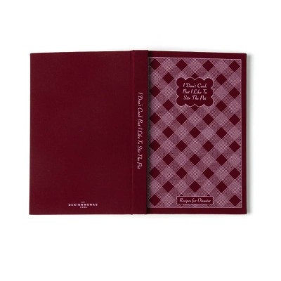 ΣΗΜΕΙΩΜΑΤΑΡΙΟ DESIGNWORKS INK SELF HELP JOURNAL 240ΣΕΛ. 13X21cm"I DON'T COOK BUT I LIKE TO STIR THE POT"