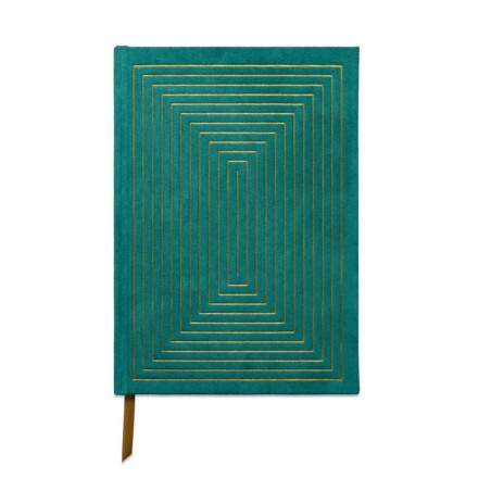 ΣΗΜΕΙΩΜΑΤΑΡΙΟ DESIGNWORKS INK Α5 160ΣΕΛ.ΡΙΓΕ SUEDE CLOTH LINEAR BOXES