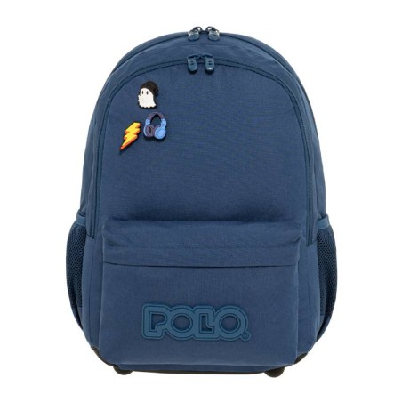 POLO ΣΑΚΙΔΙΟ ΠΛΑΤΗΣ PINS ΣΚ.ΜΠΛΕ(5200) 