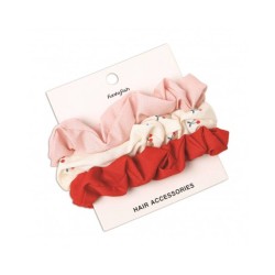 HAIR SCRUNCHIES FF CHERRY...