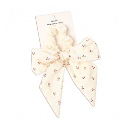 HAIR TIE FF CHERRY BOW...