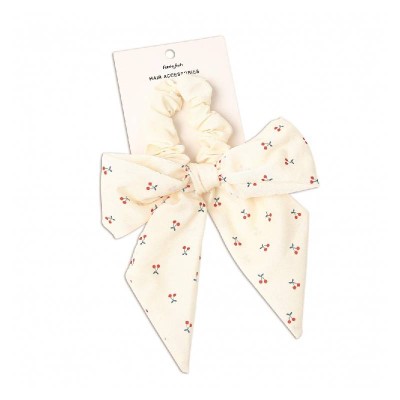 HAIR TIE FF CHERRY BOW CHERRY BLOSSOM (300-31004)