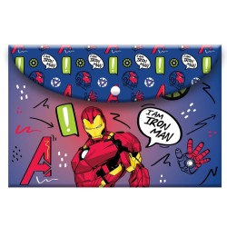 ΦΑΚΕΛΟΣ ΜΕ ΚΟΥΜΠΙ Α4 IRONMAN