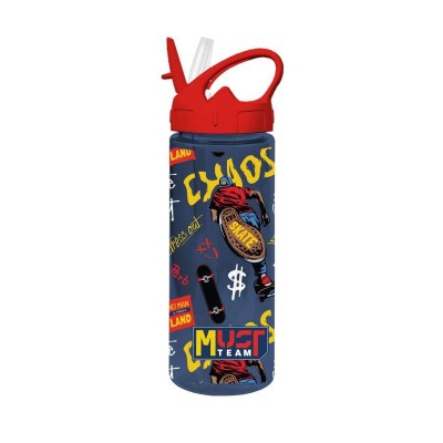 ΠΑΓΟΥΡΙ PP MUST TEAM 500ml ΜΕ ΚΑΛΑΜΑΚΙ SKATING