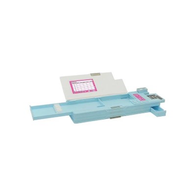 ΚΑΣΕΤΙΝΑ MUST ΜΕ ΜΑΓΝΗΤΙΚΟ ΚΟΥΜΠΩΜΑ 26Χ9Χ3.2cm STITCH PINK FLOWERS
