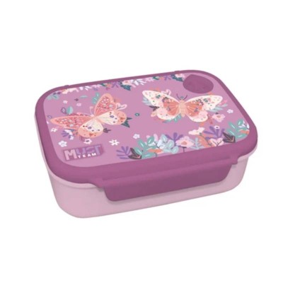 ΦΑΓΗΤΟΔΟΧΕΙΟ PP MUST TEAM 800ml 18X13X6cm BUTTERFLIES