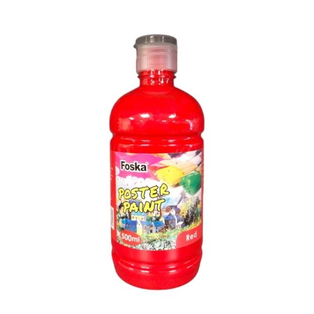 ΤΕΜΠΕΡΑ FOSKA 500ml ΚΟΚΚΙΝΟ