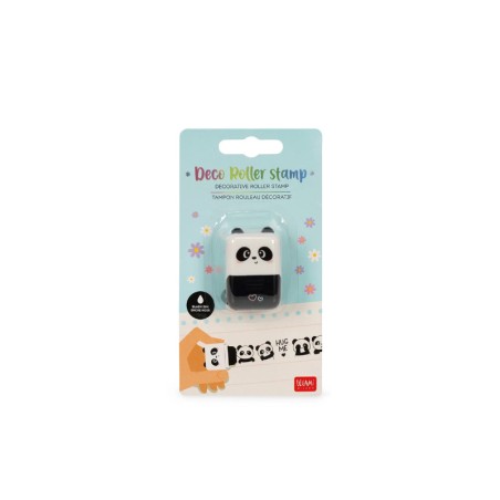 LEGAMI DECORATIVE ROLLER STAMP PANDA(ΜΑΥΡΟ ΜΕΛΑΝΙ)