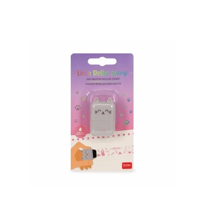 LEGAMI DECORATIVE ROLLER STAMP KITTY(ΡΟΖ ΜΕΛΑΝΙ)