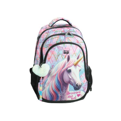 ΤΣΑΝΤΑ ΠΛΑΤΗΣ BMU PASTEL UNICORN