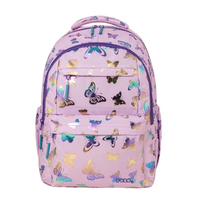 POLO ΣΑΚΙΔΙΟ ΠΛΑΤΗΣ SPARKLE BUTTERFLIES(8436)